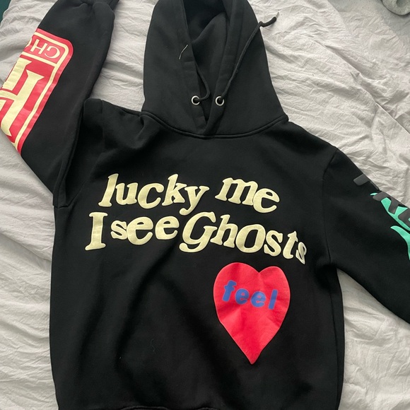 Got this from Amazon. Great material. Worn once. Puff paint letters. - Picture 2 of 4